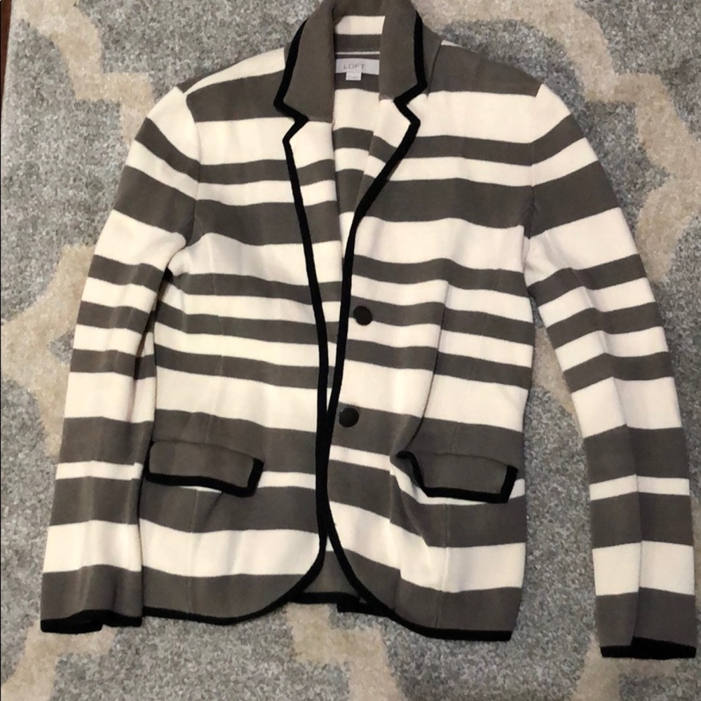 Loft knit blazer